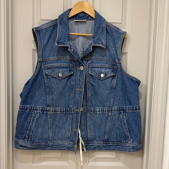 Lane Bryant Jackets & Blazers - Lane Bryant Blue Denim Vest